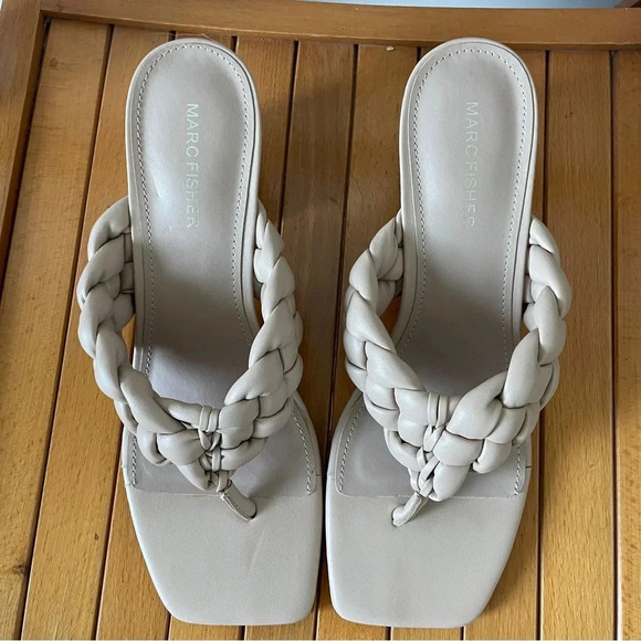 Marc Fisher Galynite Heeled Dress Sandals - Picture 2 of 7